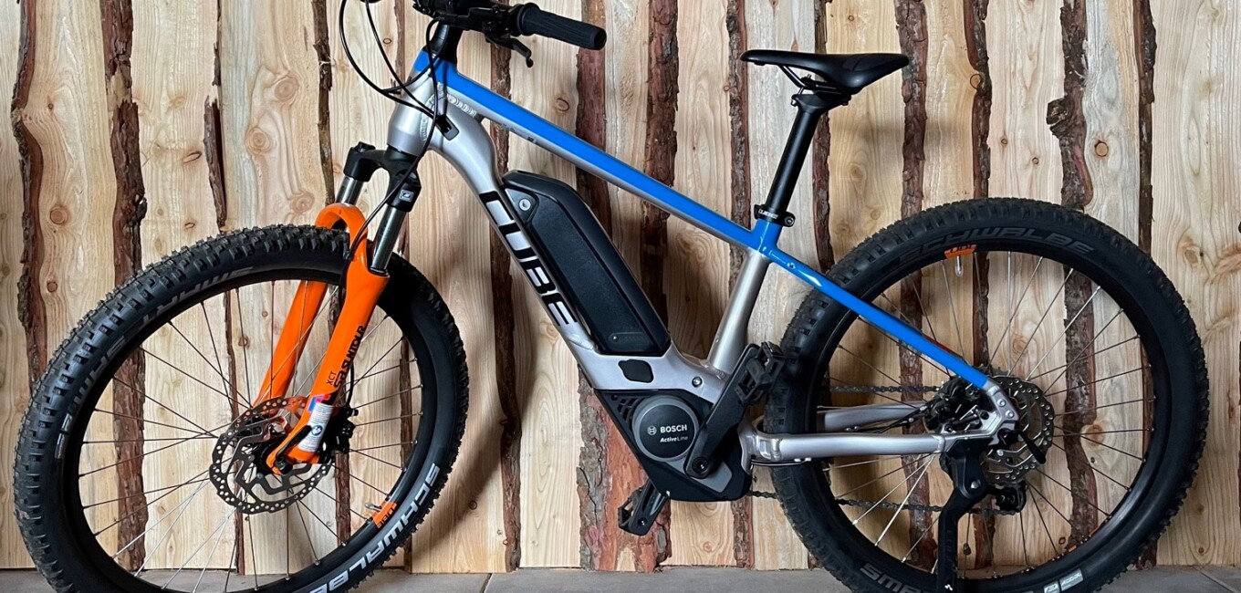 E-Mountainbike Cube Kinder 24 Zoll Bike Stadl Lausitzer Seenland
