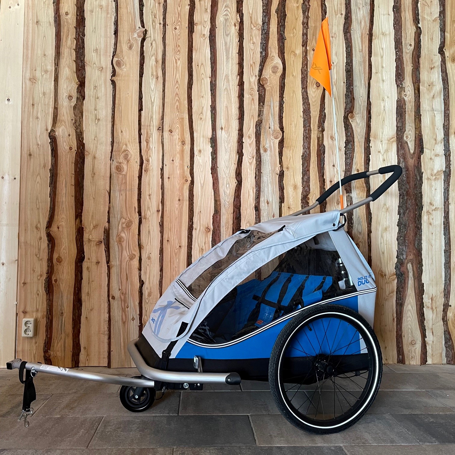 Kinderanhänger XLC 2 Kids Bike Stadl Lausiitzer Seenland Senftenberger See