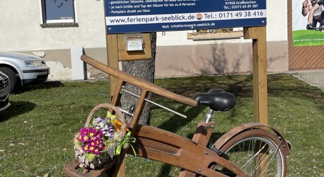 Holzdeko Rad Bike Stadl