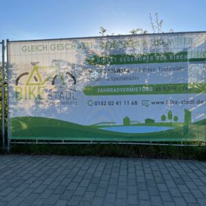 Gleich geschafft – nur noch 100 Meter