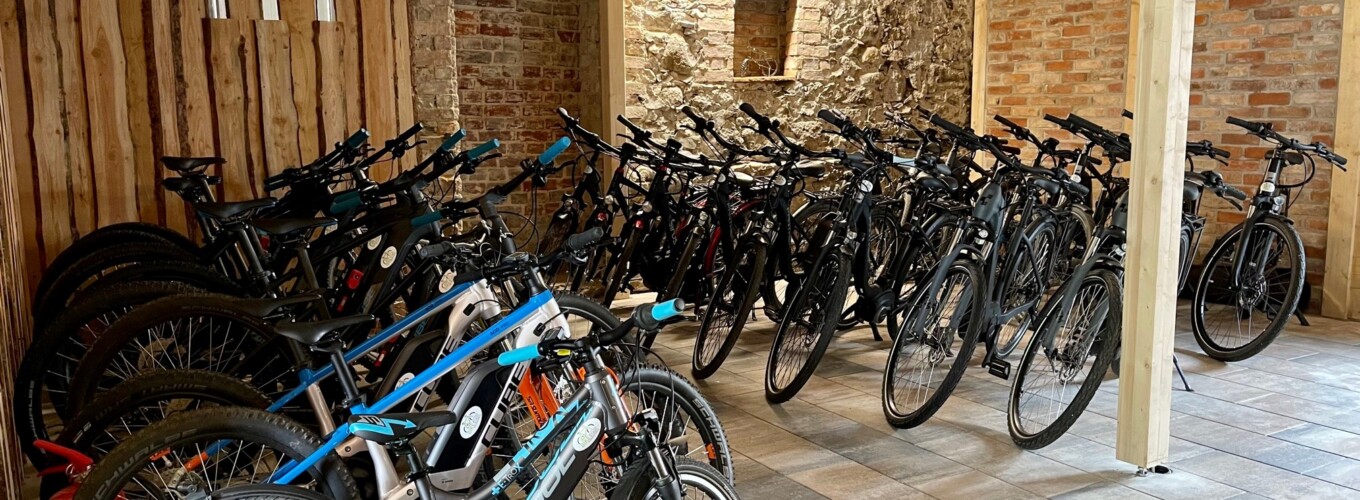 Bike Stadl E-Bikes Senftenberger See Vermietung Fahrräder Lausitzer Seenland Großkoschen 1