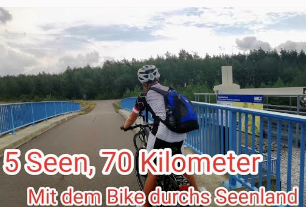 Bike Stadl Video Radtour E-Bike Lausitzer Seenland 2021 Fahrradvermietung
