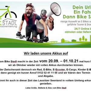 Bike Stadl lädt die eigenen Akkus auf Bike Stadl lädt die eigenen Akkus auf