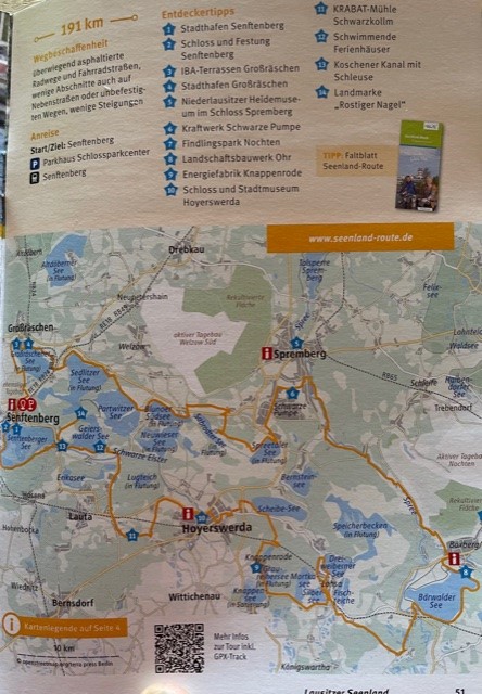 Bike Stadl E-Bike Fahrradvermietung Seenland Route Tipps Lausitzer Seenland Senftenberger See