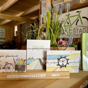 Aquarell entworfene Postkarten vom Lausitzer Seenland Aquarell entworfene Postkarten vom Lausitzer Seenland