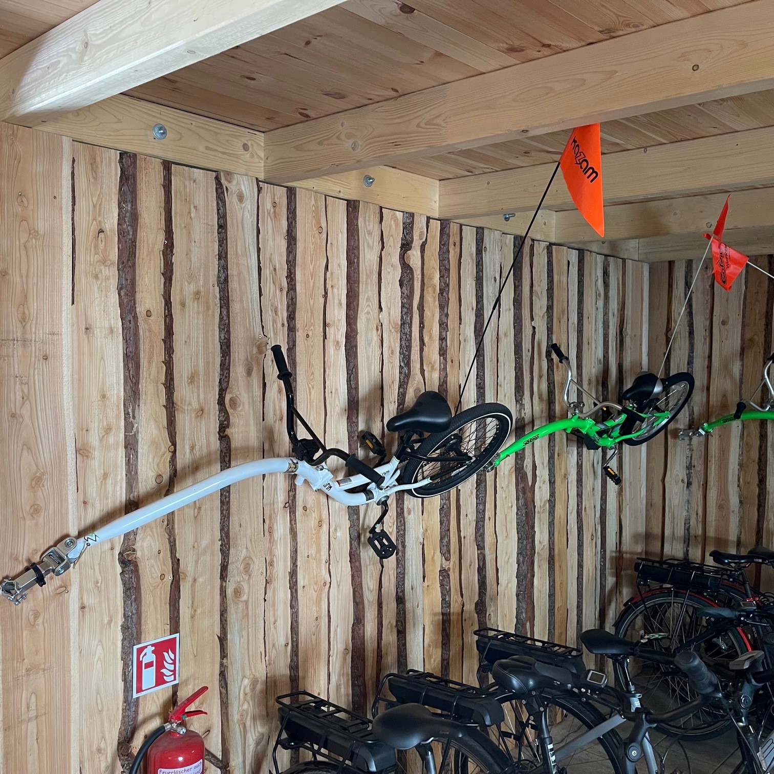 Bike Stadl Trailer-Bike Kinder Senftenberger See Vermietung Fahrräder Lausitzer Seenland Großkoschen