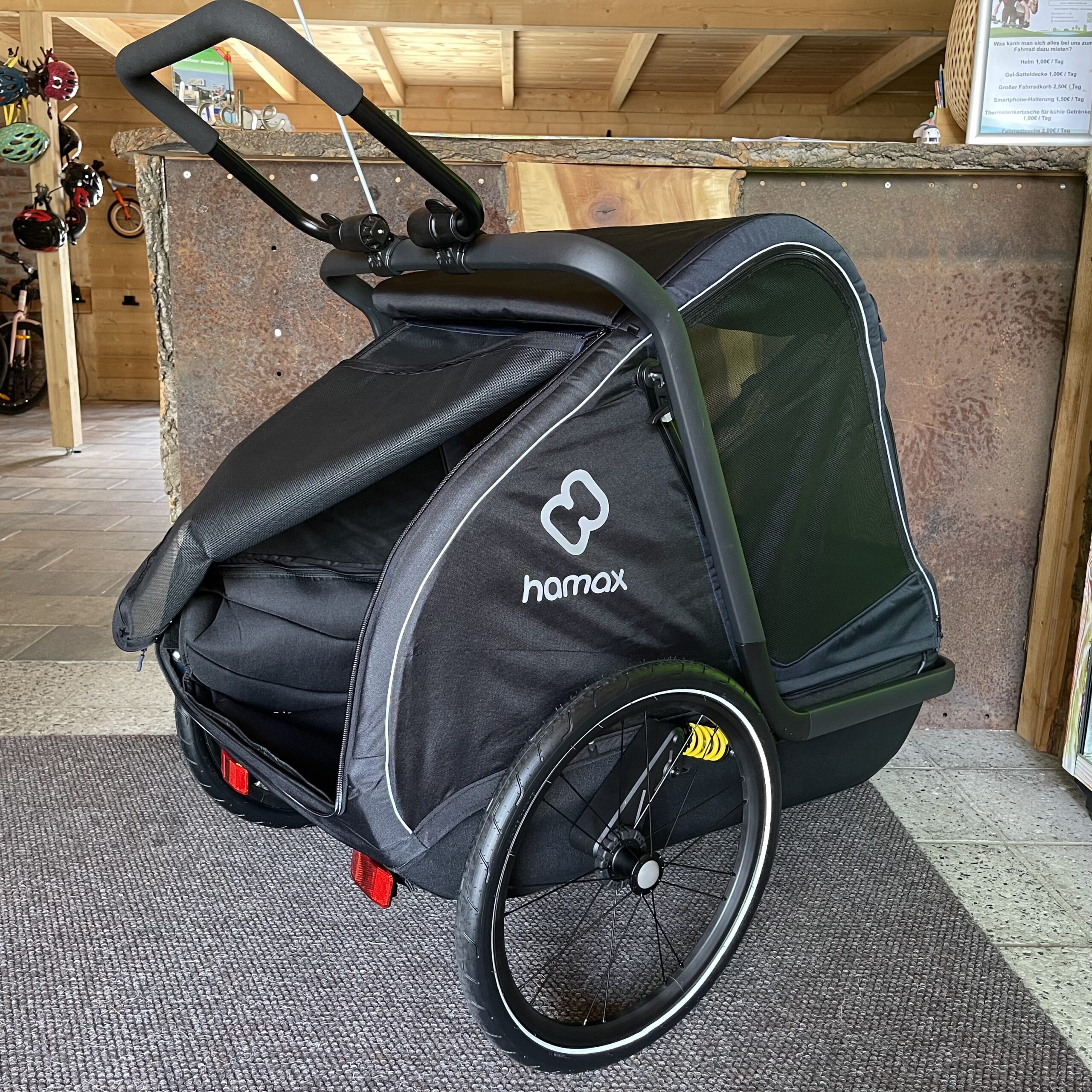 Premium Hundeanhänger Hamax Pluto L