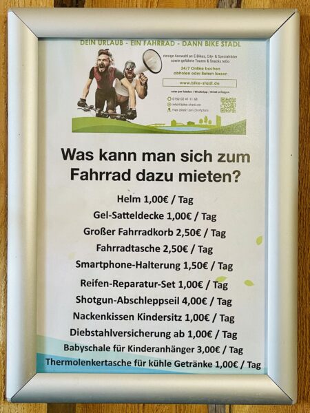 BIKE STADL Fahrradvermietung Verleih Senftenberger See Zubehör mieten Großkoschen Lausitzer Seenland Urlaub BIKE STADL Fahrradvermietung Verleih Senftenberger See Zubehör mieten Großkoschen Lausitzer Seenland Urlaub
