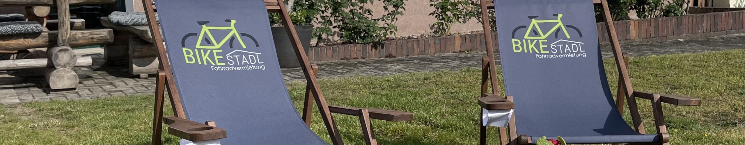 Bike Stadl Fahrradvermietung Großkoschen Dorfplatz Getränke gemütlich sitzen Lausitzer Seenland Senftenberger See